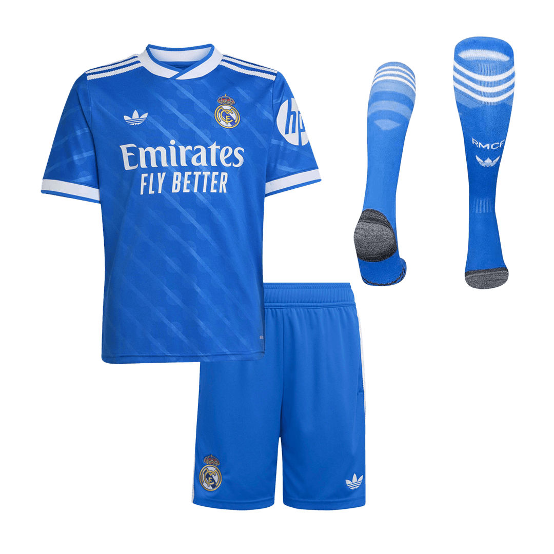 Real Madrid dětská třetí kompletní sada 2025/26