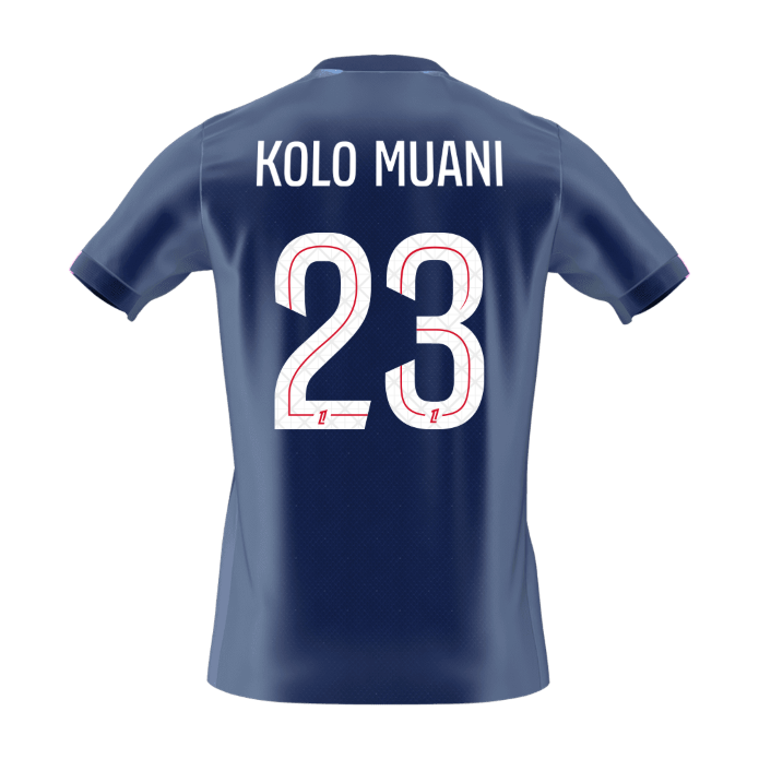 PSG domácí fotbalový dres 2025/26 KOLO MUANI #23
