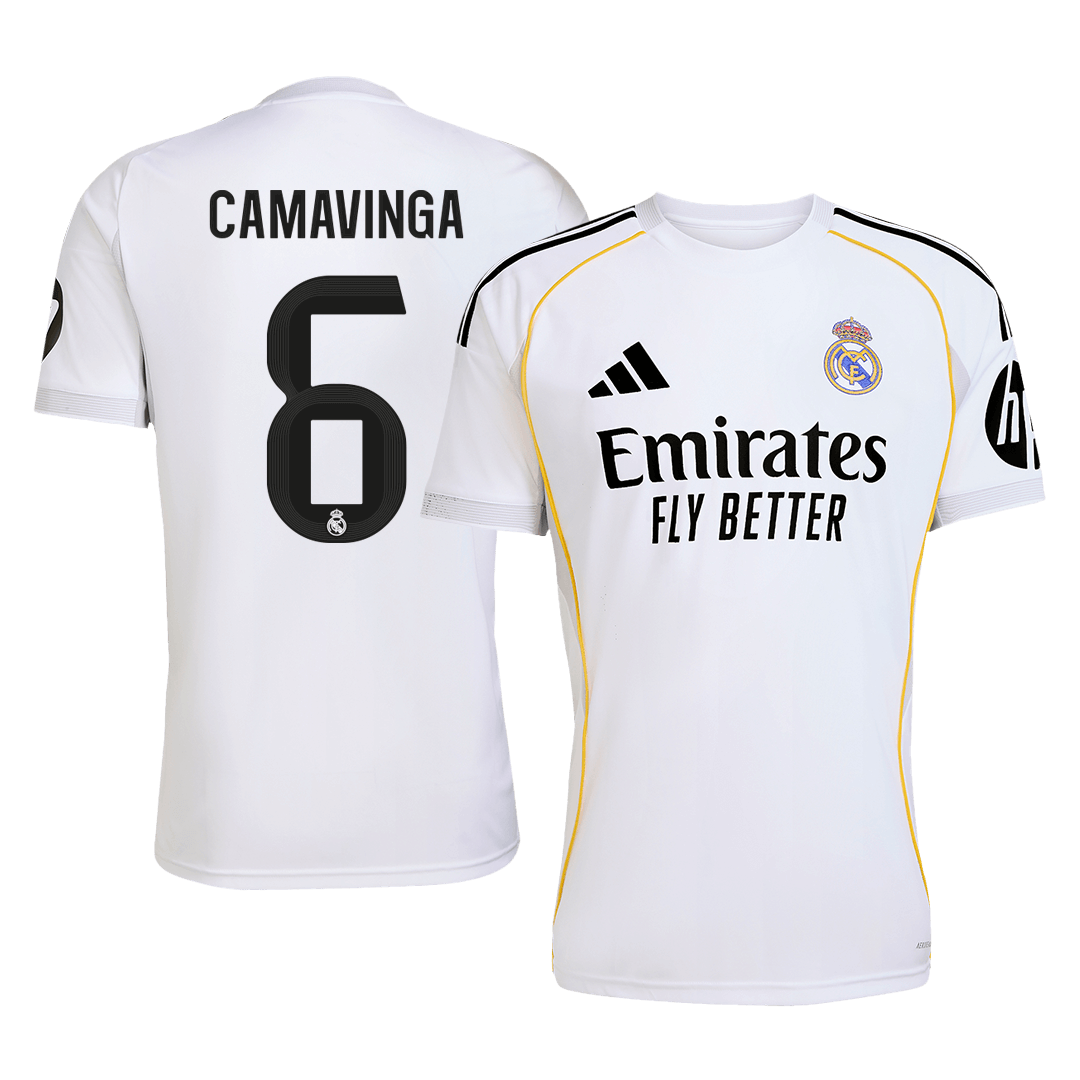 Real Madrid domácí fotbalový dres 2025/26 CAMAVINGA #6