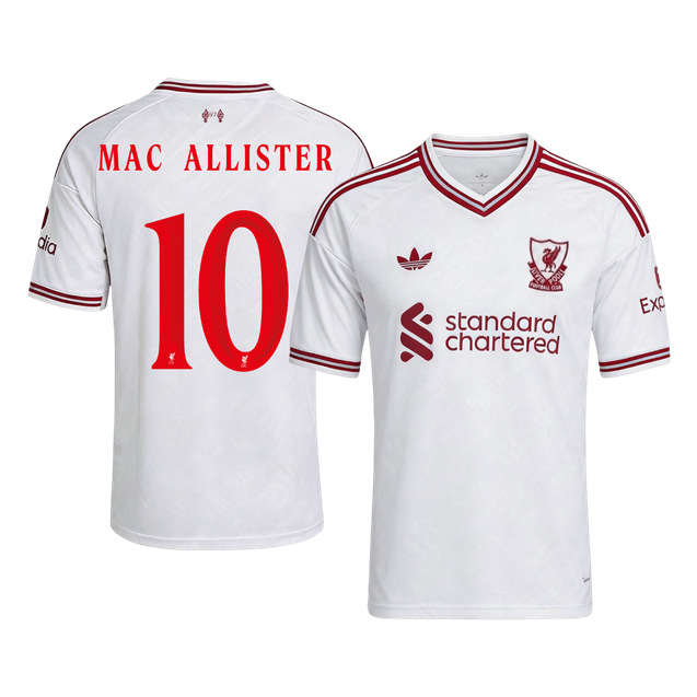 Liverpool venkovní fotbalový dres 2026/27 MAC ALLISTER #10 UCL