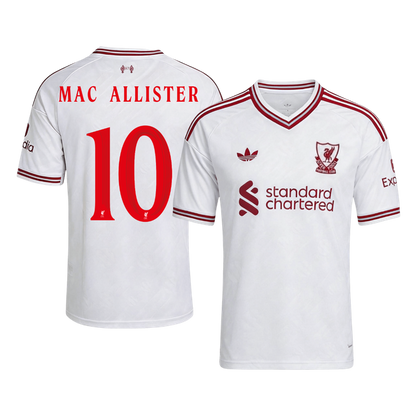 Liverpool venkovní fotbalový dres 2026/27 MAC ALLISTER #10 UCL