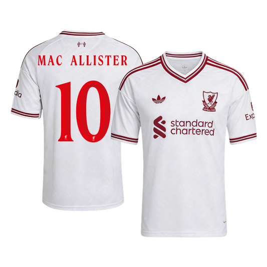 Liverpool venkovní fotbalový dres 2026/27 MAC ALLISTER #10 UCL