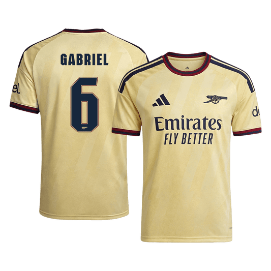 Arsenal třetí dres 2026/27 hráčská verze GABRIEL #6 UCL
