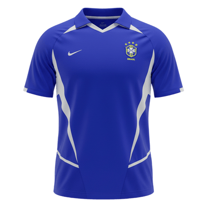 Brazílie venkovní retro dres 2002