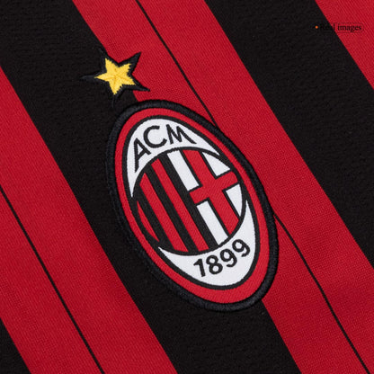 AC Milán domácí retro dres 2013/14 dlouhý rukáv