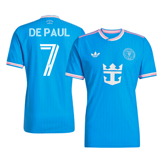Třetí Fotbalový Dres Inter Miami CF 2025 Authentic DE PAUL #7