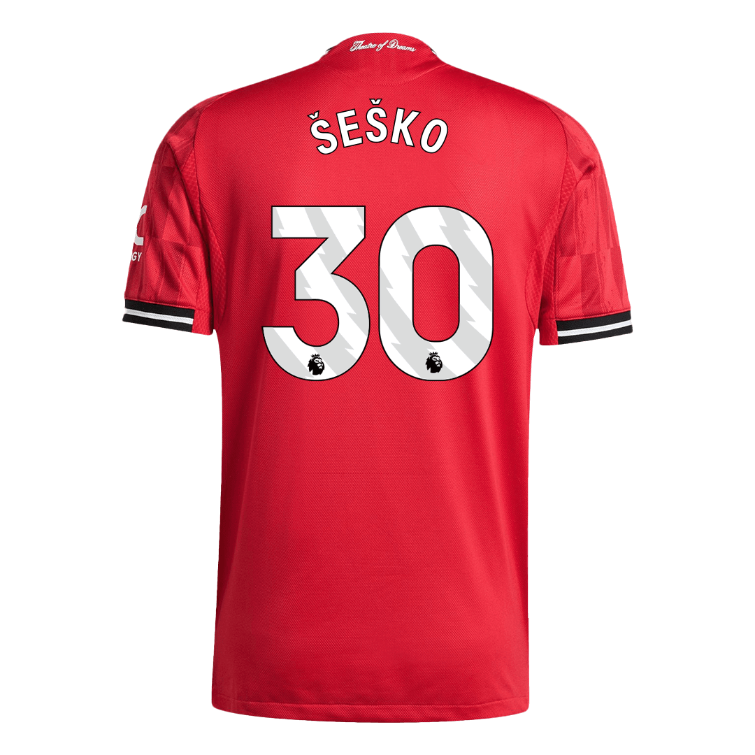Manchester United domácí dres 2025/26 hráčská verze ŠEŠKO #30