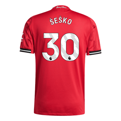 Manchester United domácí dres 2025/26 hráčská verze ŠEŠKO #30