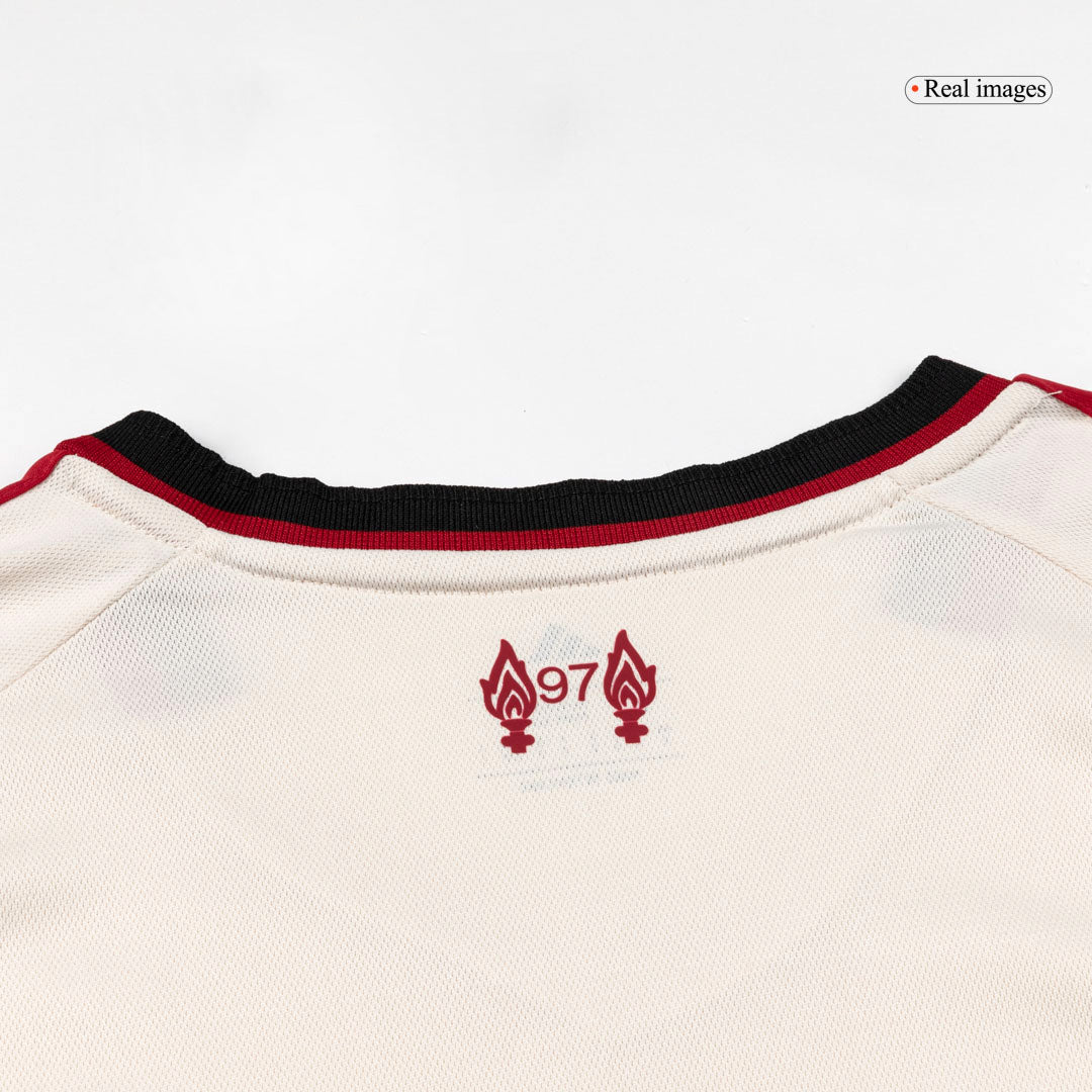 Liverpool venkovní fotbalový dres 2025/26 dlouhý rukáv