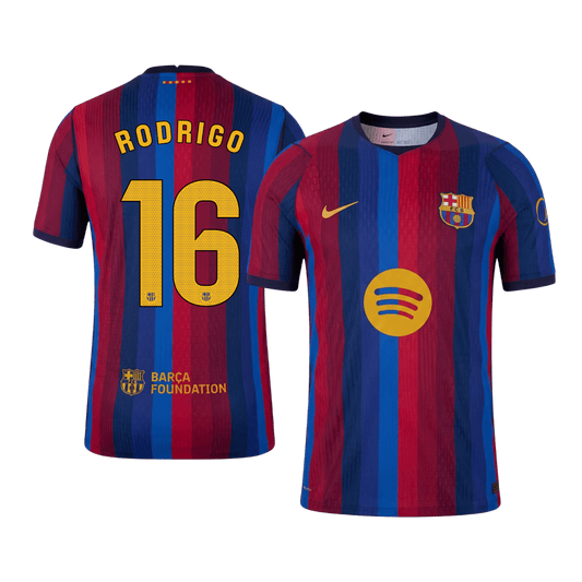 Barcelona domácí dres 2026/27 hráčská verze RODRIGO #16