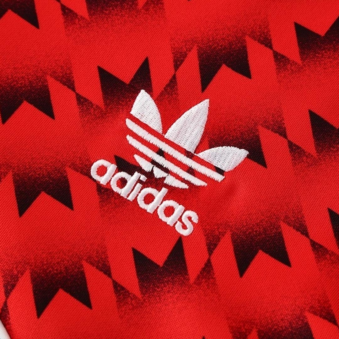 Manchester United tréninková bunda 2025/26 červená & černá