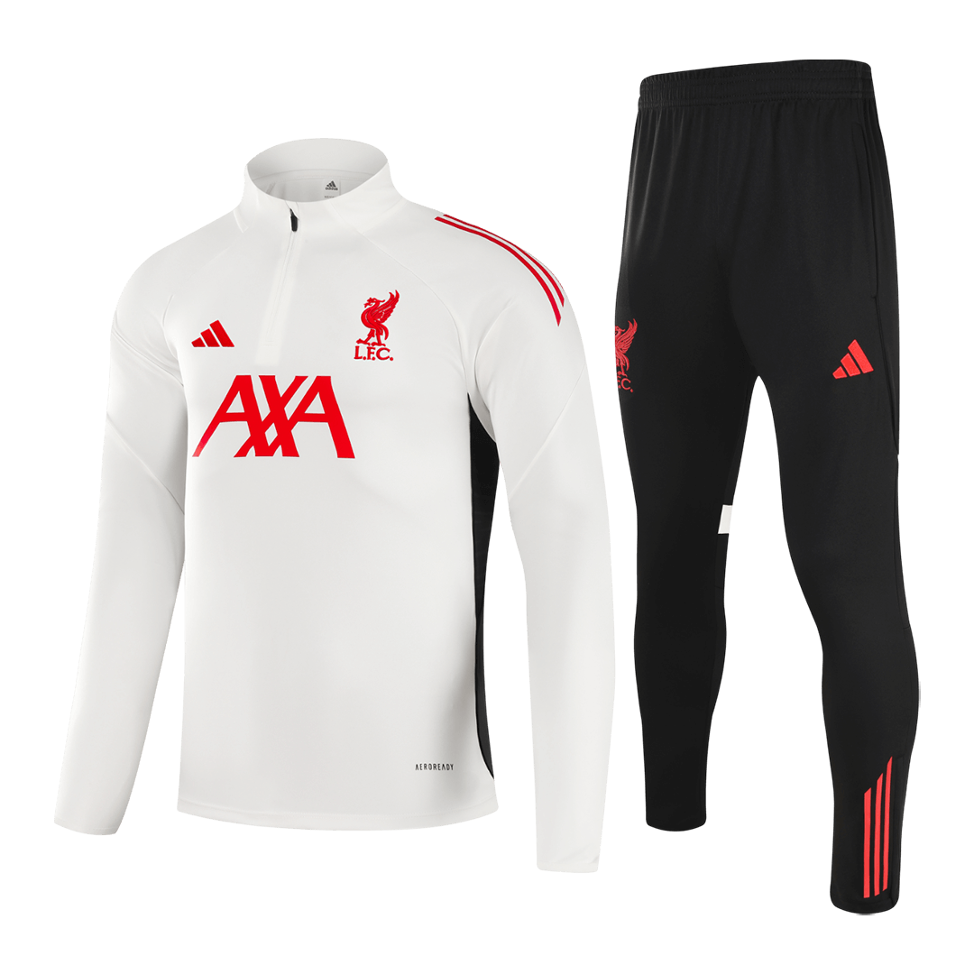 Liverpool dětská sada mikiny 2025/26 bílá