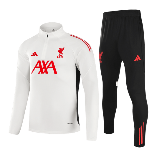 Liverpool dětská sada mikiny 2025/26 bílá