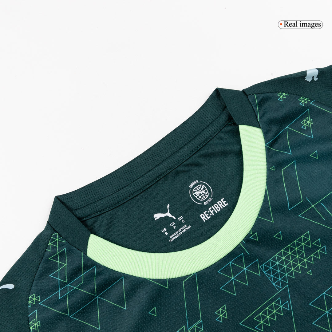 Manchester City čtvrtá fotbalový dres 2025/26
