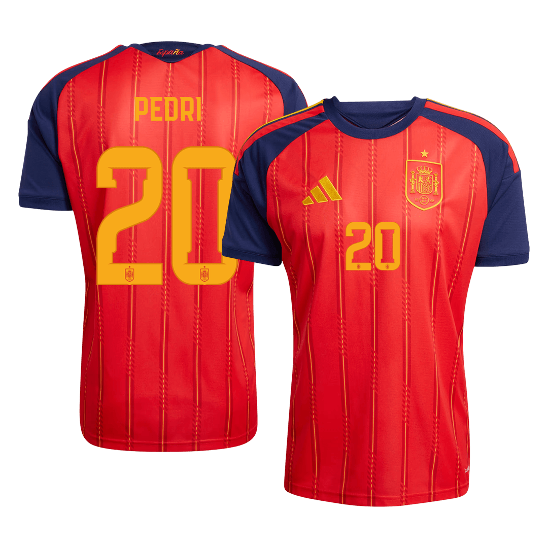 Španělsko domácí fotbalový dres MS 2026 PEDRI #20
