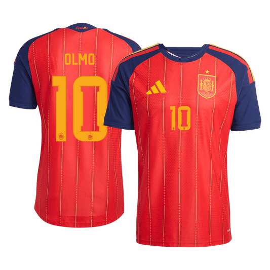 Španělsko domácí dres MS 2026 hráčská verze OLMO #10
