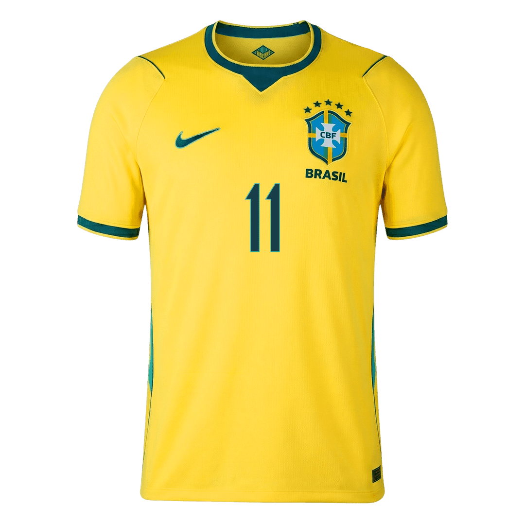 Brazílie domácí fotbalový dres MS 2026 RAPHINHA #11