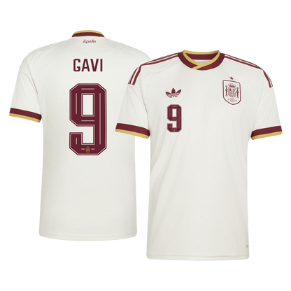 Španělsko venkovní fotbalový dres MS 2026 GAVI #9