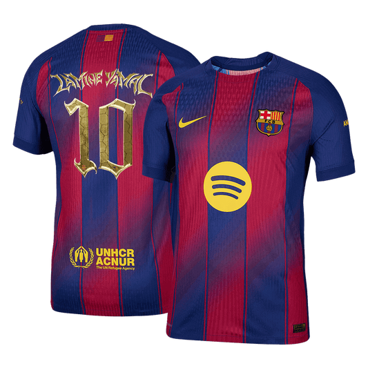 Barcelona domácí fotbalový dres 2025/26 hráčská verze LAMINE YAMAL #10