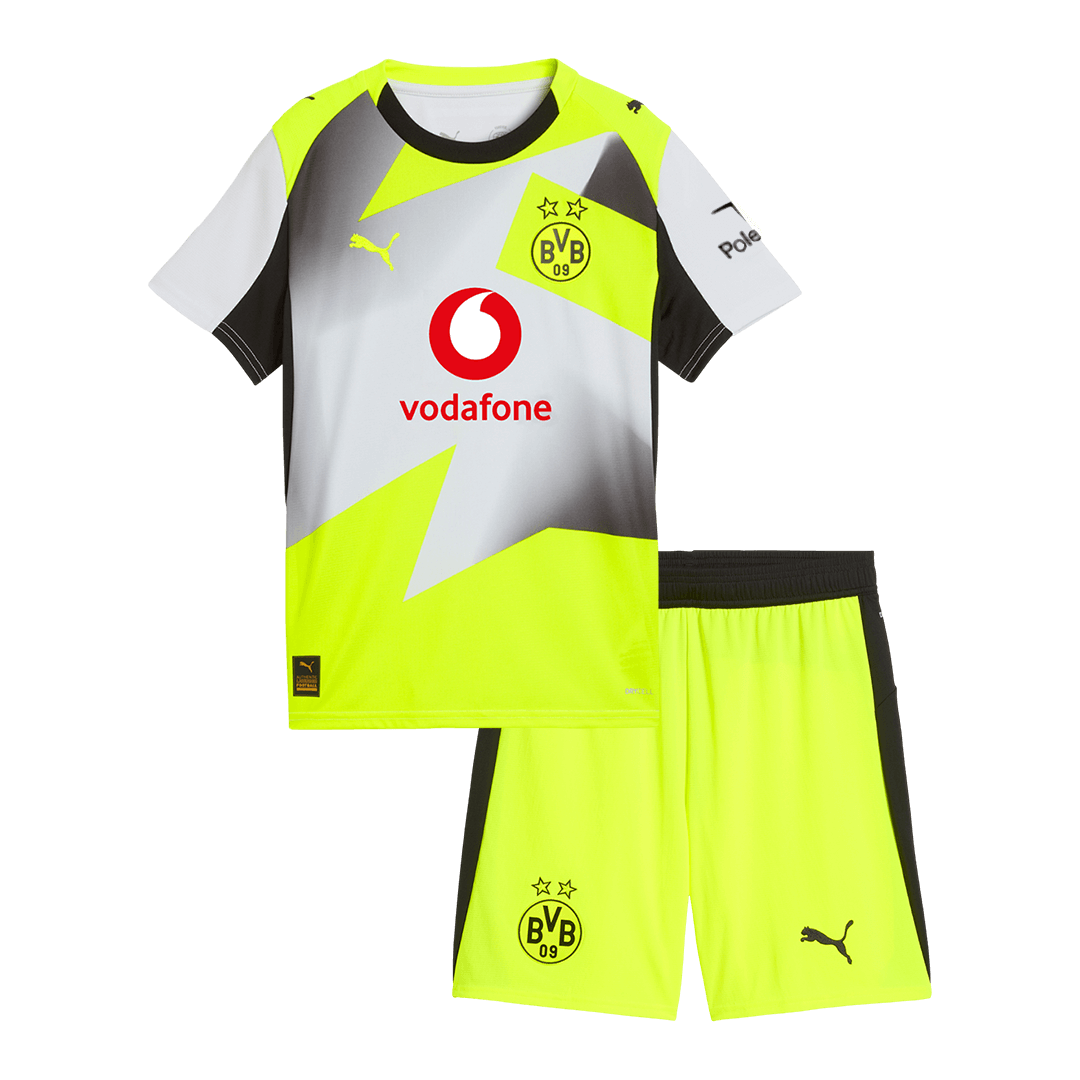 Borussia Dortmund dětská venkovní sada dresu 2025/26