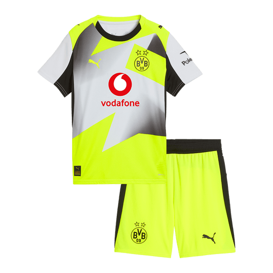 Borussia Dortmund dětská venkovní sada dresu 2025/26