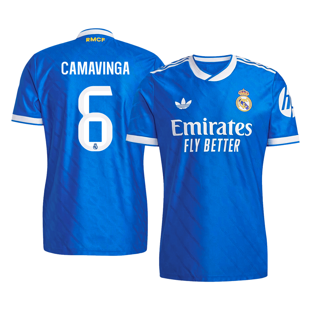 Real Madrid třetí fotbalový dres 2025/26 hráčská verze CAMAVINGA #6