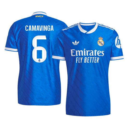 Real Madrid třetí fotbalový dres 2025/26 hráčská verze CAMAVINGA #6