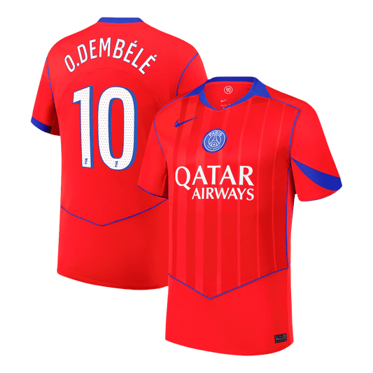 PSG třetí fotbalový dres 2025/26 O.DEMBÉLÉ #10