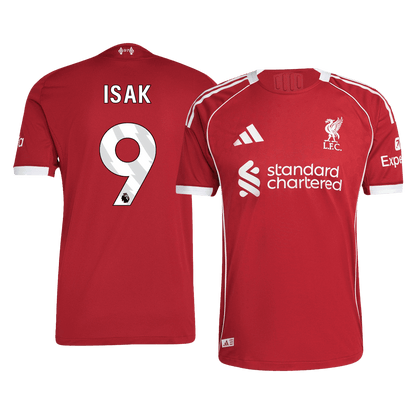 Liverpool domácí dres 2025/26 hráčská verze ISAK #9