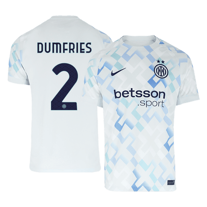 Inter Milán venkovní fotbalový dres 2025/26 DUMFRIES #2
