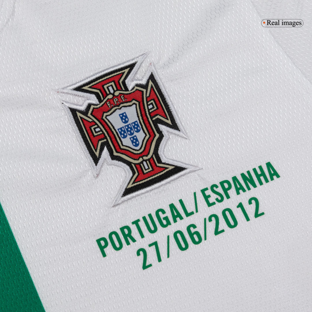 Portugalsko venkovní retro dres 2012 dlouhý rukáv