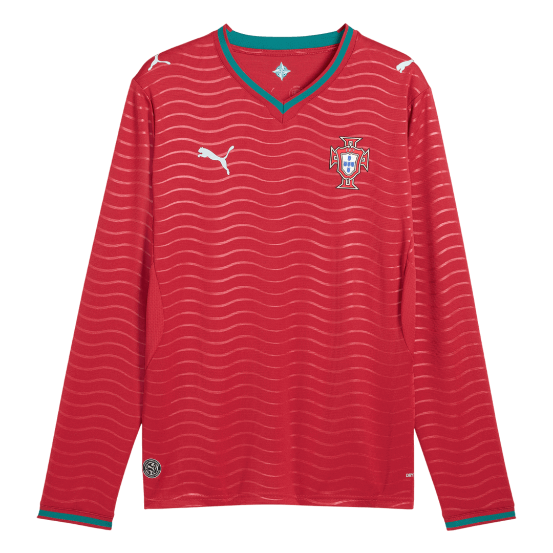 Portugalsko domácí fotbalový dres MS 2026 dlouhý rukáv