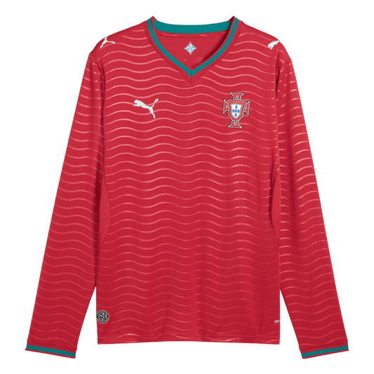 Portugalsko domácí fotbalový dres MS 2026 dlouhý rukáv