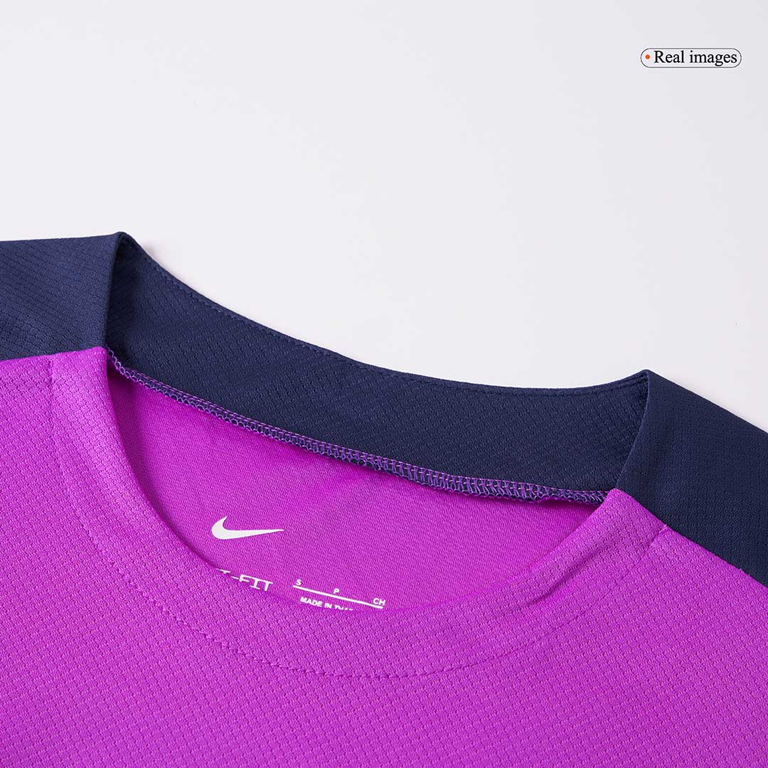 Barcelona předzápasový fotbalový dres 2025/26 - fialová