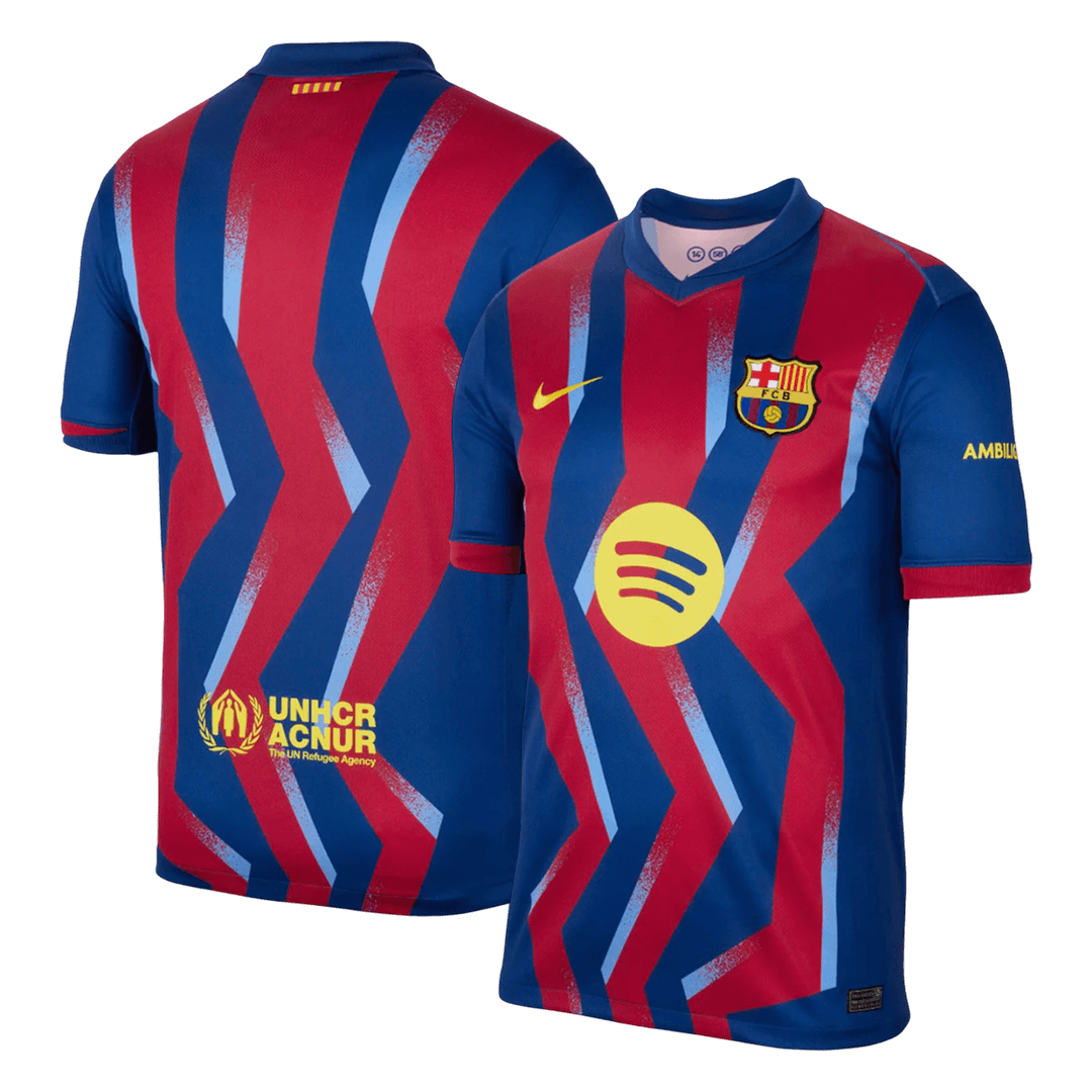 Barcelona čtvrtá fotbalový dres 2025/26