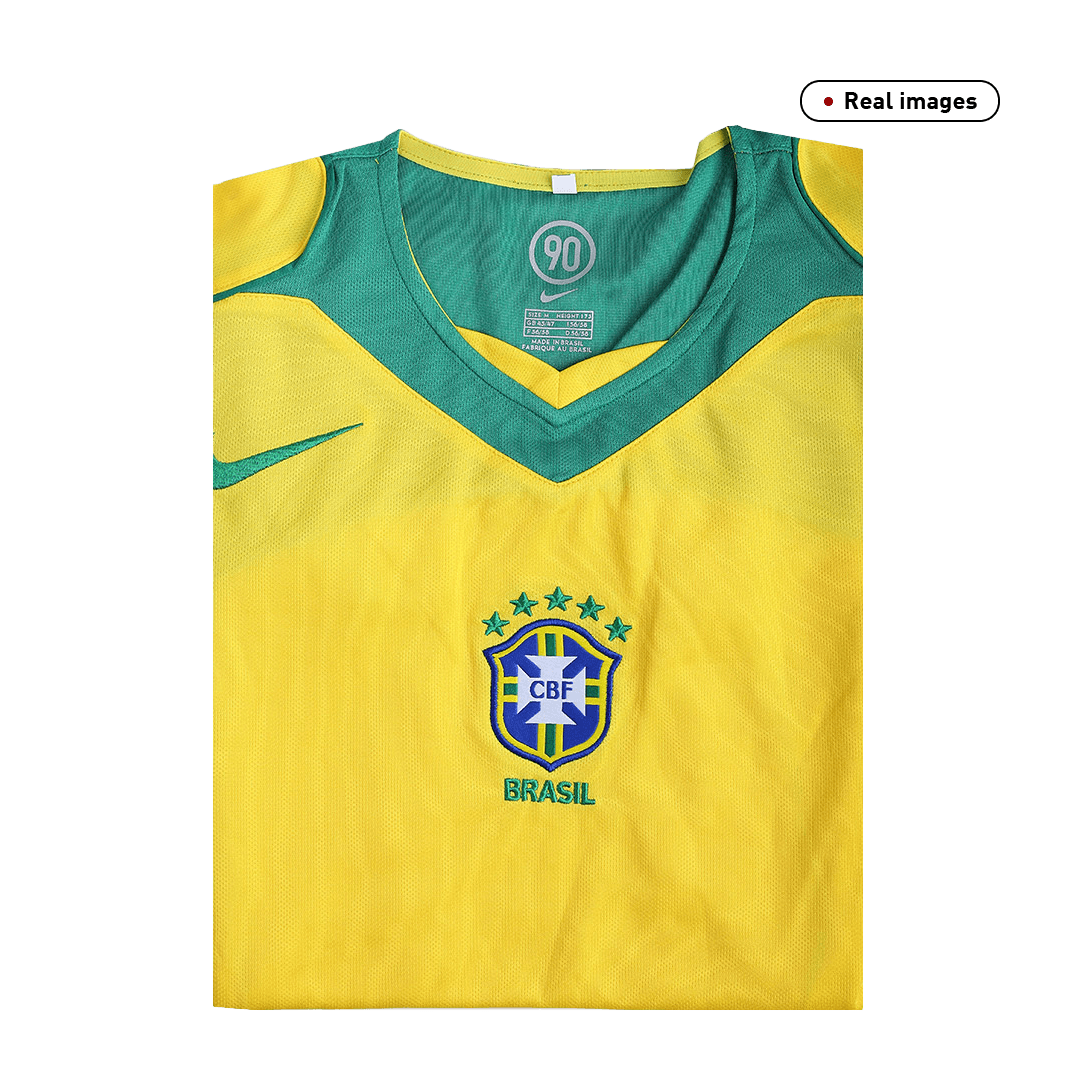 Domácí Retro Dres Brazil 2004