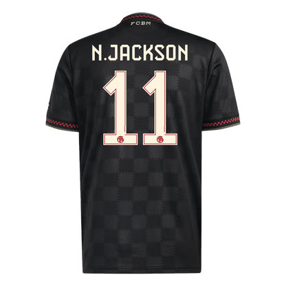 Bayern Mnichov třetí fotbalový dres 2025/26 N.JACKSON #11