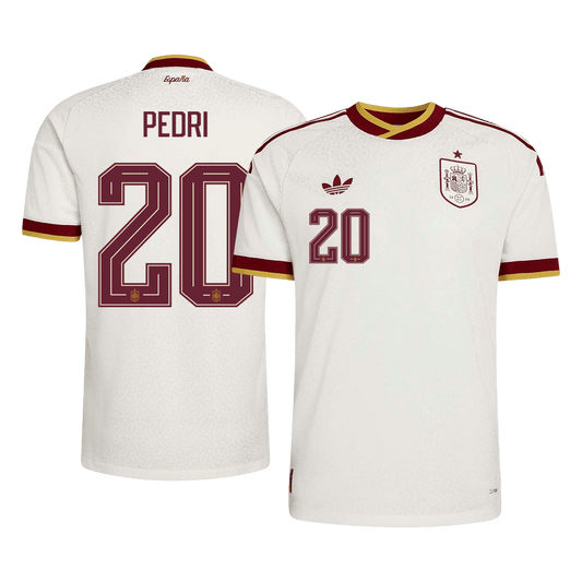 Španělsko venkovní dres MS 2026 hráčská verze PEDRI #20