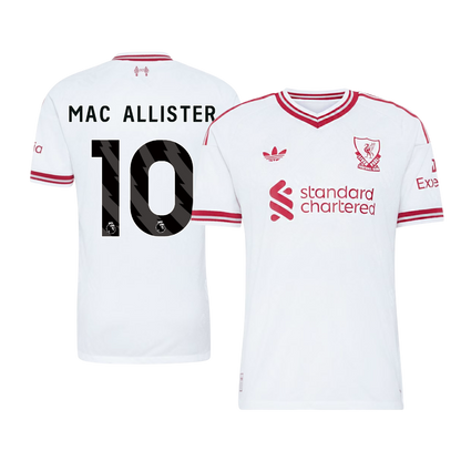 Liverpool venkovní dres 2026/27 hráčská verze MAC ALLISTER #10