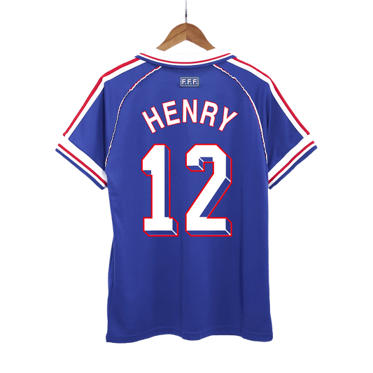 Domácí Retro Dres France MS 1998 HENRY #12