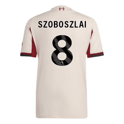 Liverpool venkovní dres 2025/26 hráčská verze SZOBOSZLAI #8