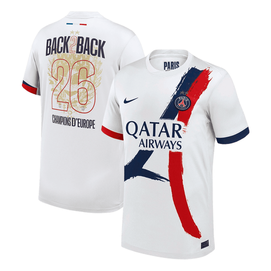 PSG venkovní fotbalový dres 2024/26 Champions of Europe #26