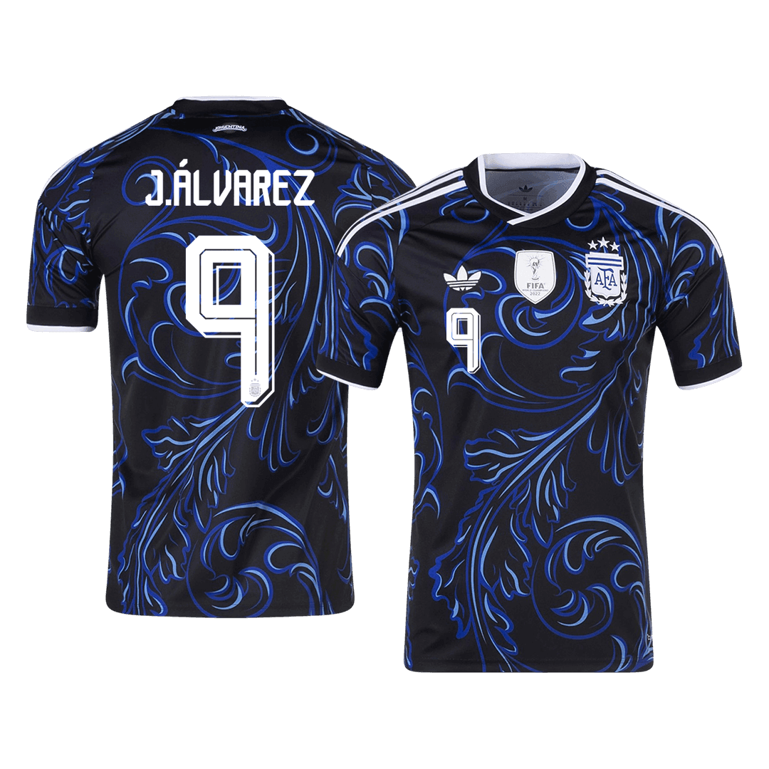 Argentina venkovní fotbalový dres MS 2026 J. ÁLVAREZ #9