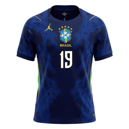 Brazílie venkovní fotbalový dres MS 2026 ENDRICK #19