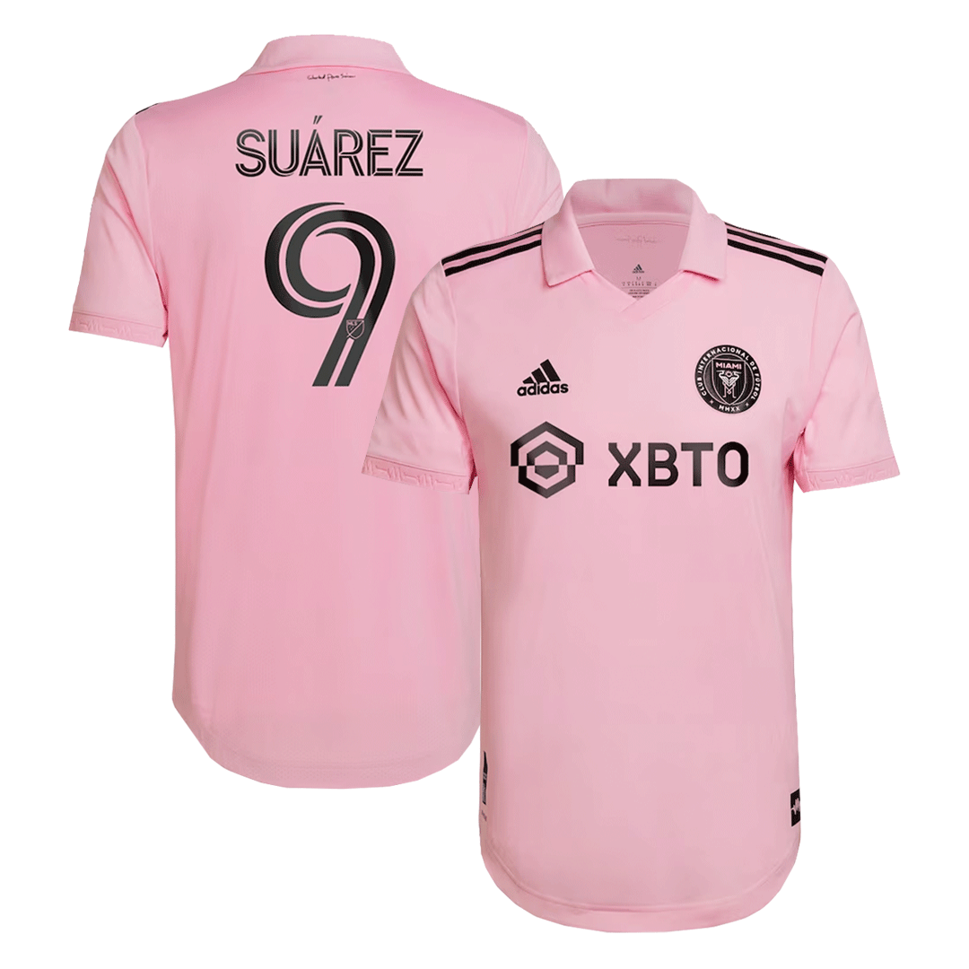 Domácí Fotbalový Dres Inter Miami CF 2022 Authentic SUÁREZ #9